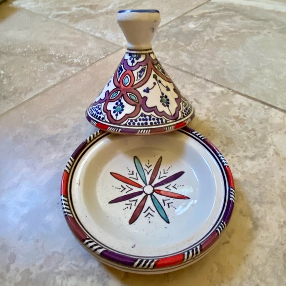 🆕 Hand Crafted Spice Tagine - Signed! - Picture 4 of 11